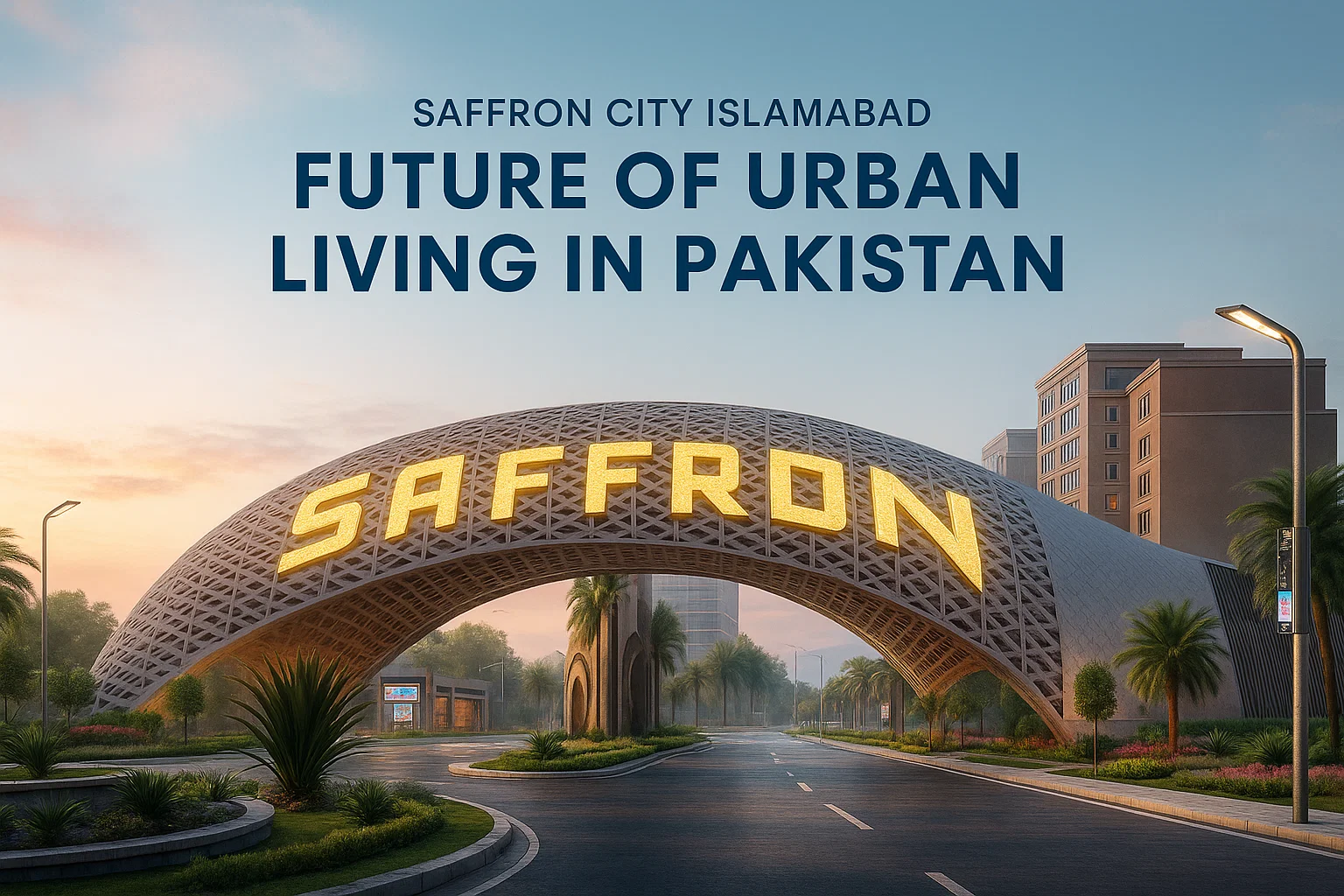 Why Saffron City is the Future of Urban Living in Pakistan